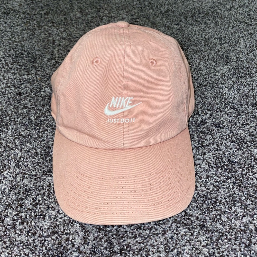 COPY - COPY - a blush pink nike hat!!